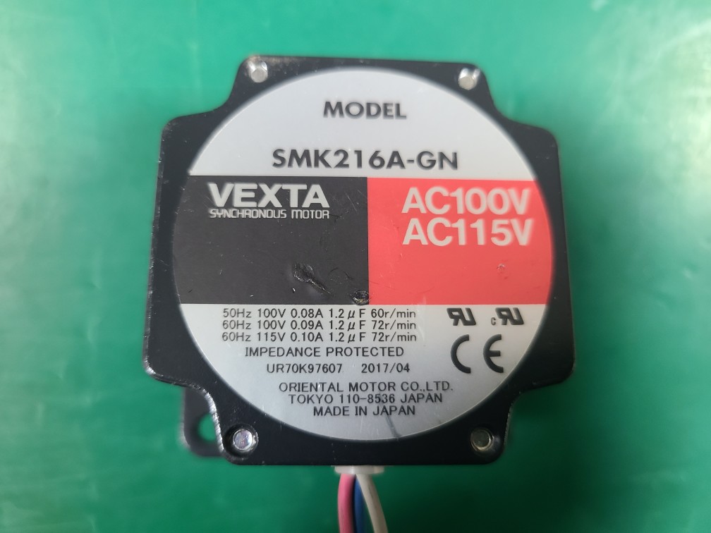 (미사용품) VEXTA STEPPING MOTOR SMK216A-GN  벡스타 스텝핑모타