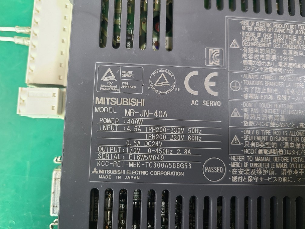 MITSUBISHI SERVO DRIVER MR-JN-40A (중고) 미쓰비씨 서보드라이브