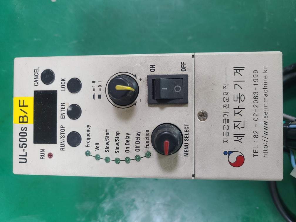 PARTS BOWL FEEDER CONTROLLER UL-500S (중고) 파츠피다 콘트롤러 볼피다 콘트롤러