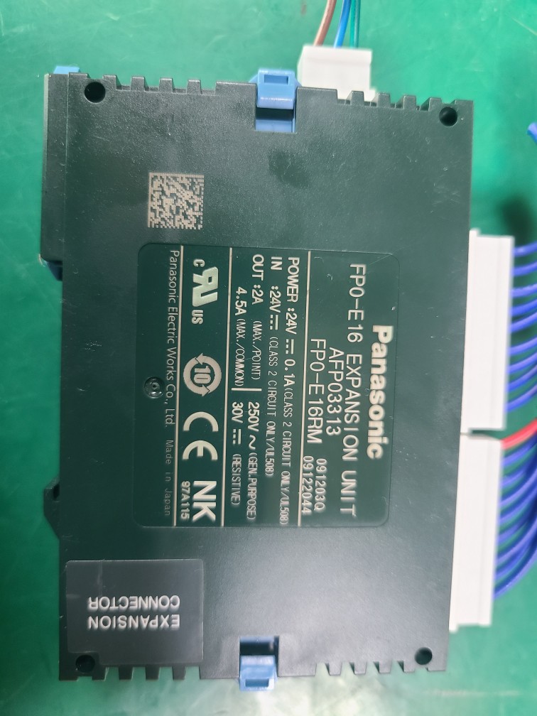 NAIS PLC EXPANSION UNIT FP0-E16 FP0-E16RM (중고)