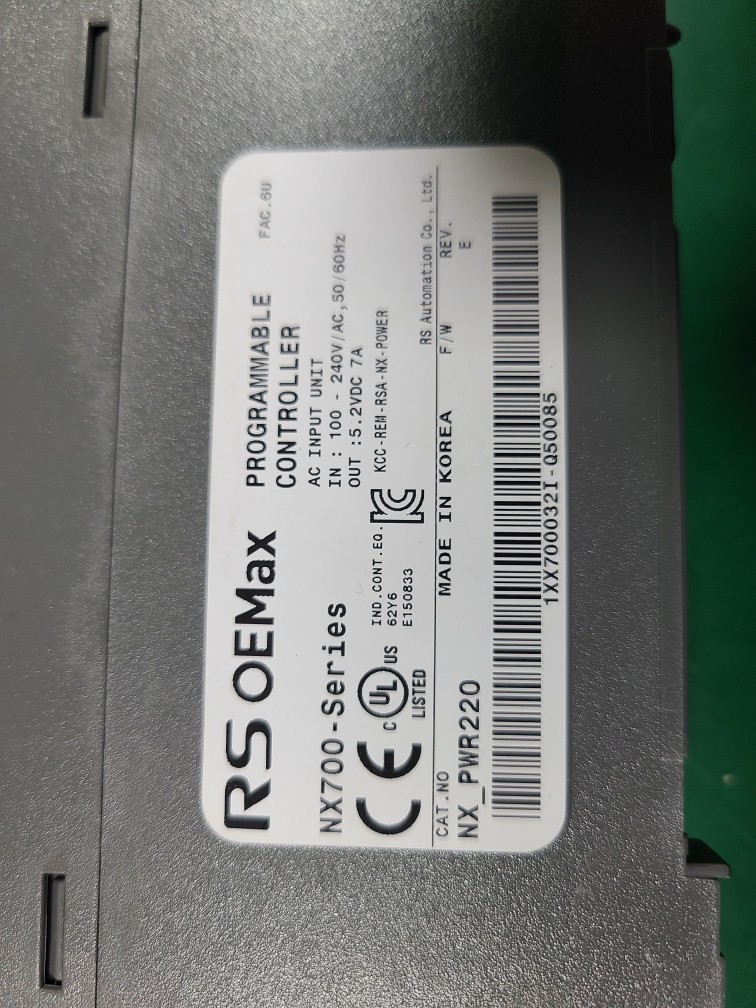 RS AUTOMATION PLC POWER NX-PWR220 (중고) 알에스오토메이션 피엘씨 파워