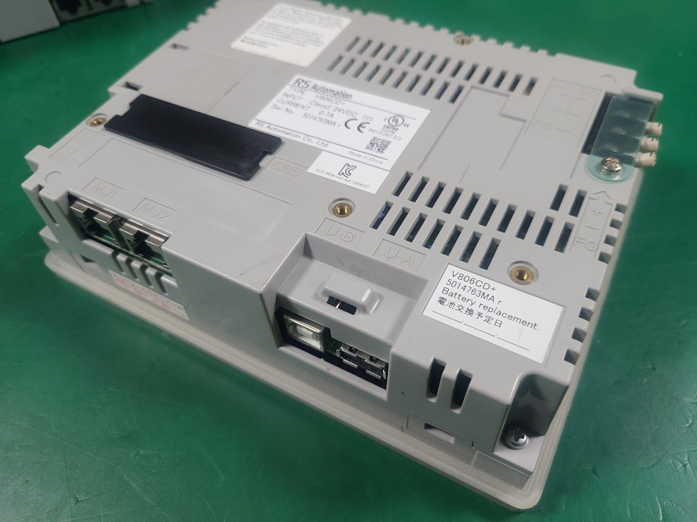 RS AUTOMATION TOUCH PANEL V806CD+ (중고) 알에스오토메이션 터치패널