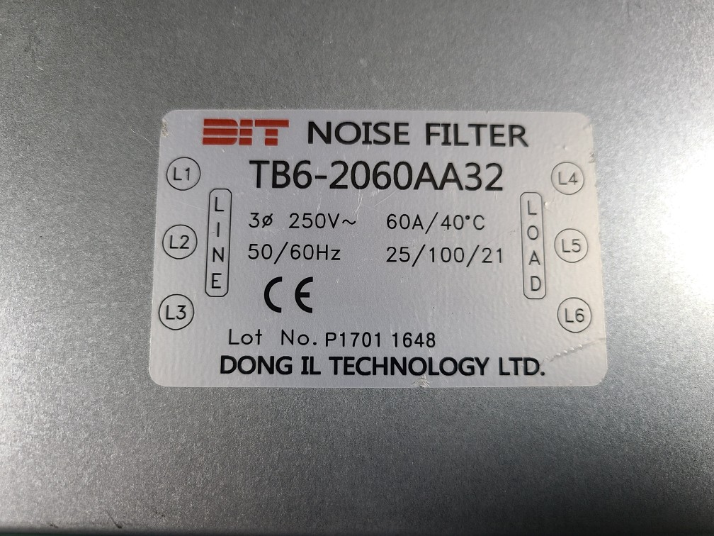 DONG IL NOISE FILTER TB6-2060AA32 (중고)