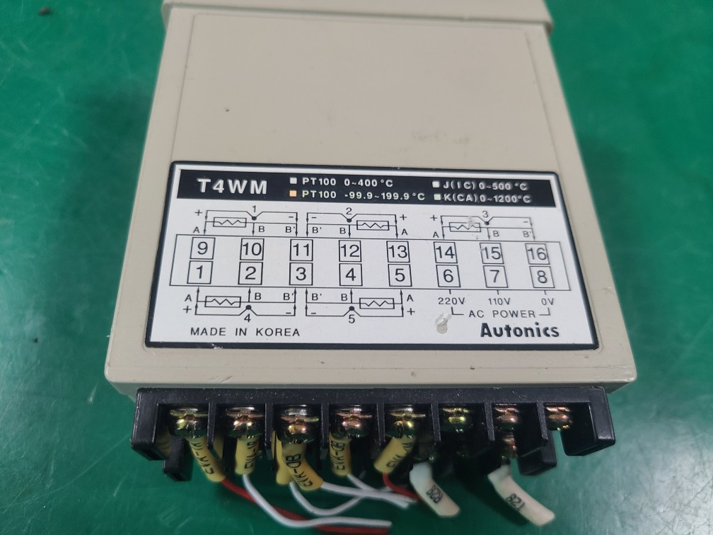 AUTONICS 온도 표시기 T4WM-PT100 (중고)