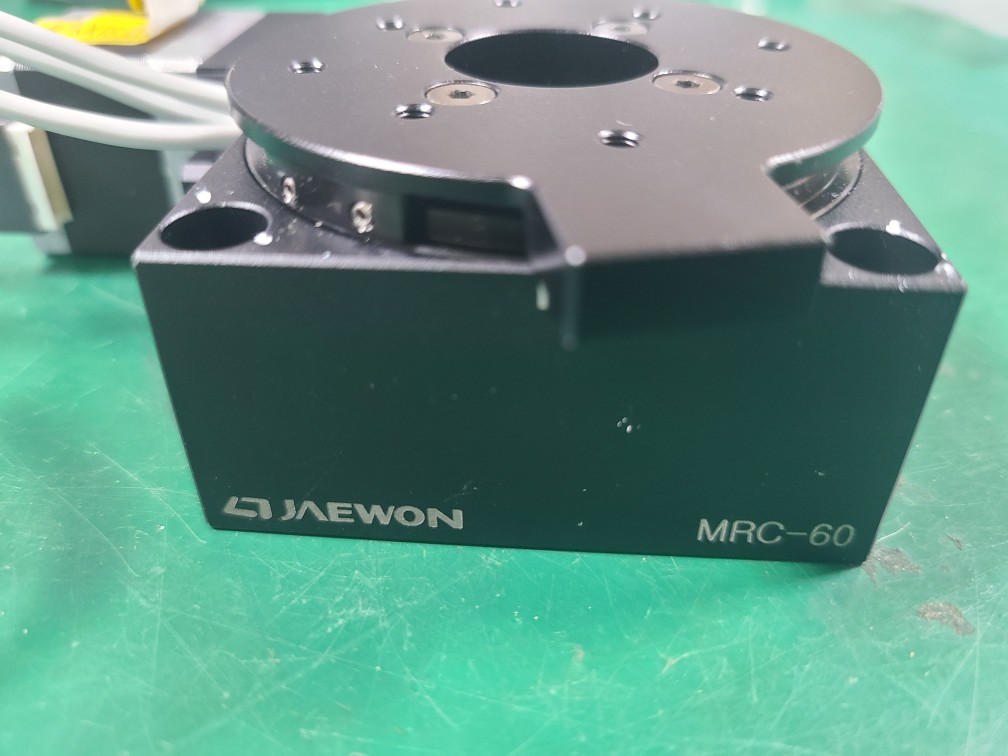 (미사용중고) JAEWON MANUAL STAGE MRC-60 +PK223PB(STEP MOTOR) 재원 메뉴얼스테이지