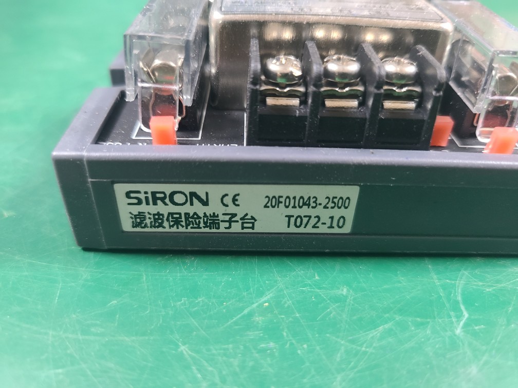 SIRON TERMINAL 단자대 T072-10 (중고)