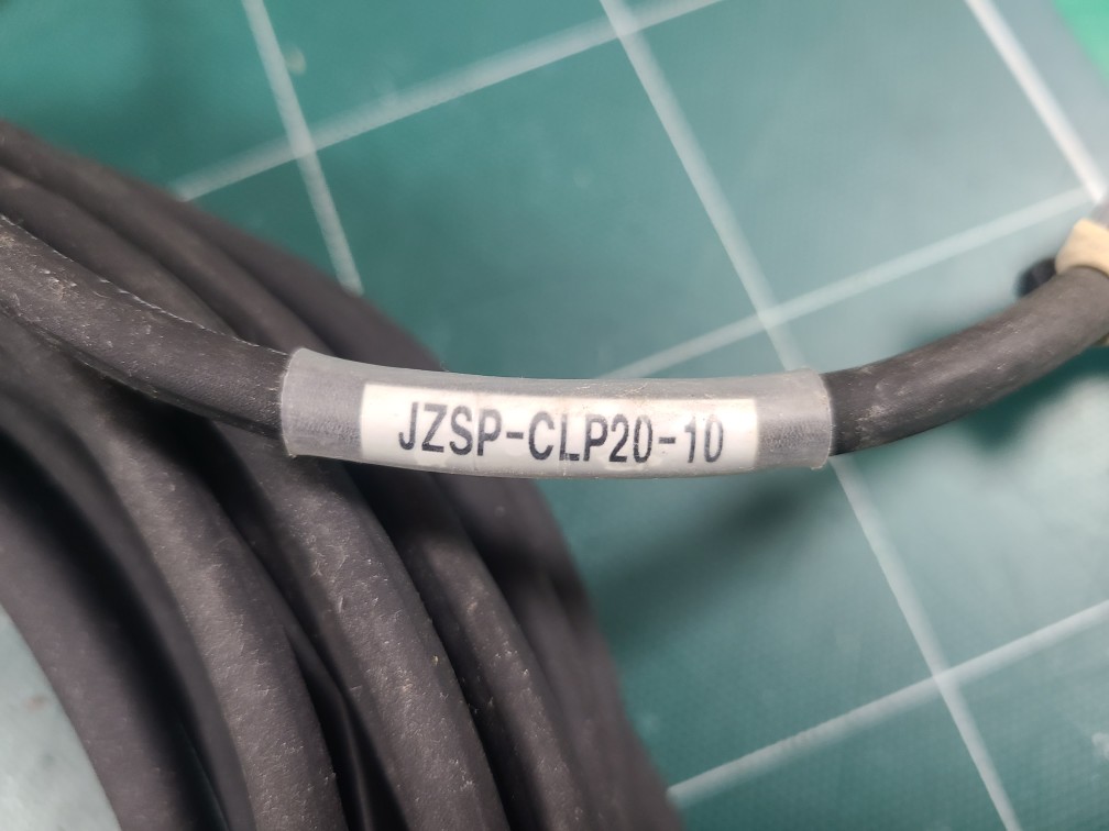 YASKAWA LINER MOTOR CABLE JZSP-CLP20-10 (중고) 야스가와 리니어모타 케이블