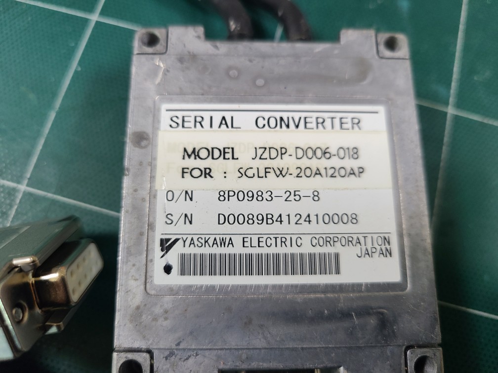 YASKAWA SERIAL CONVERTER JZDP-D006-018 (중고) 야스까와 시리얼 컨버터