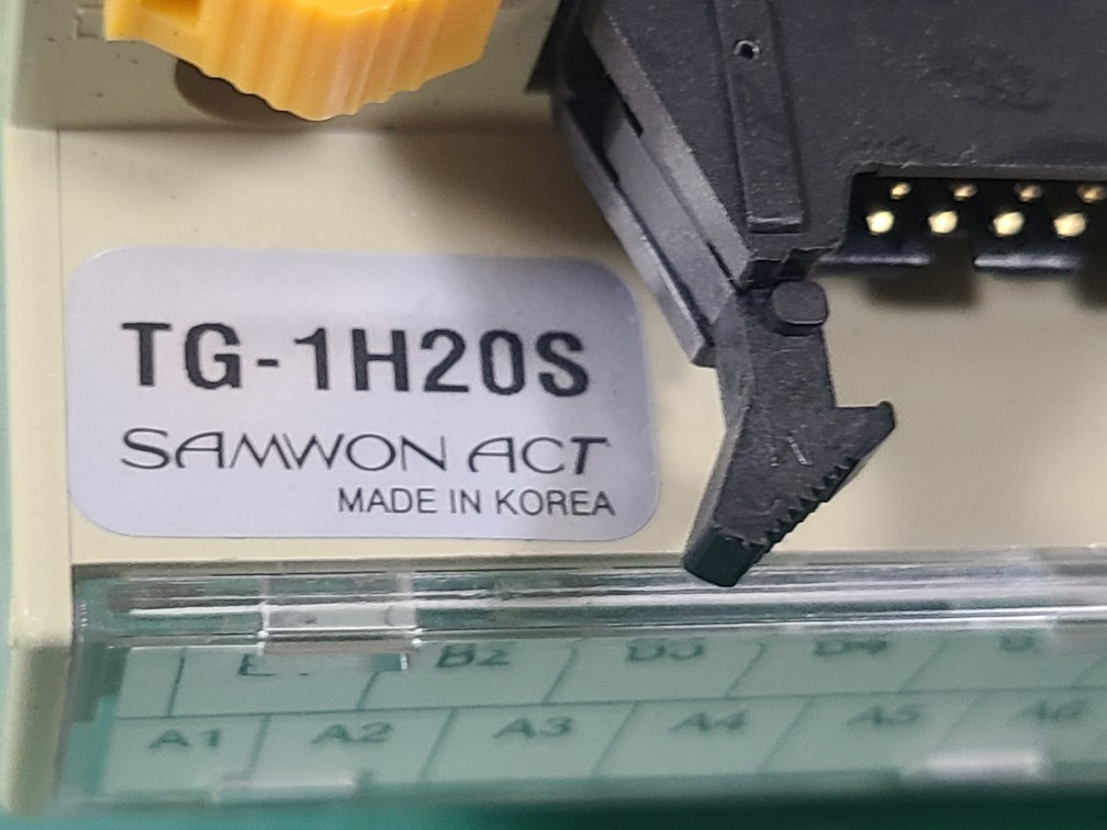 SAMWON TERMINAL TG-1H20S (중고) 터미널 단자대