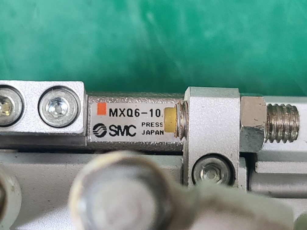 SMC SLIDE TABLE CYLINDER MXQ6-10 (중고) 슬라이드 테이블실린더