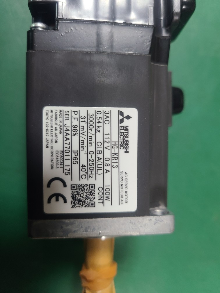 (A급-미사용품) MITSUBISHI SERVO MOTOR HG-KR13 미쓰비시 서보모타