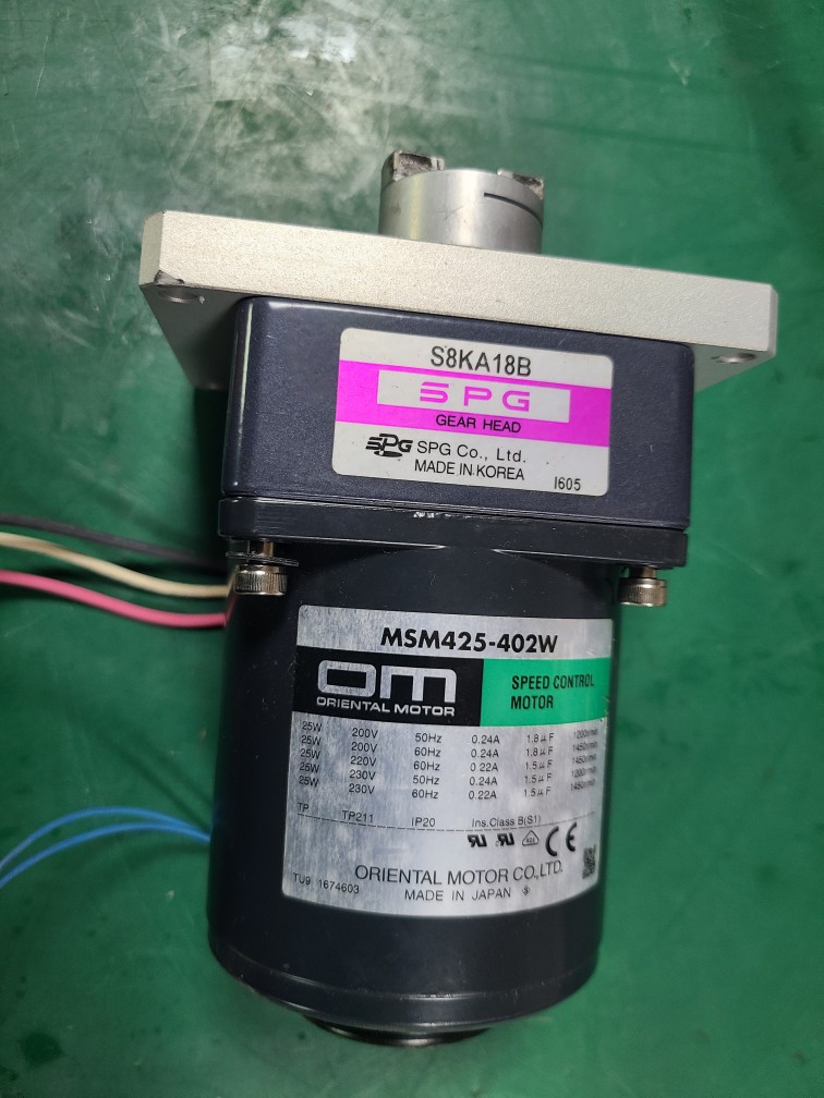 OM SPEED CONTROL MOTOR MSM425-402W+S8KA18B (중고)