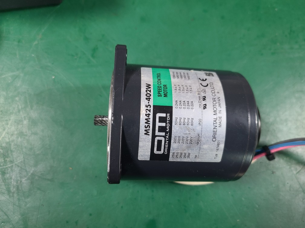 OM SPEED CONTROL MOTOR MSM425-402W (중고)