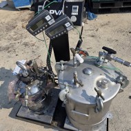 PVA PRESSURE TANK PT-40L + 20L 반도도장기기 압력탱크 (중고)