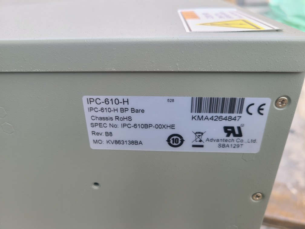 ADVANTECH 산업용 컴퓨터 IPC-610-H BP BARE (중고)