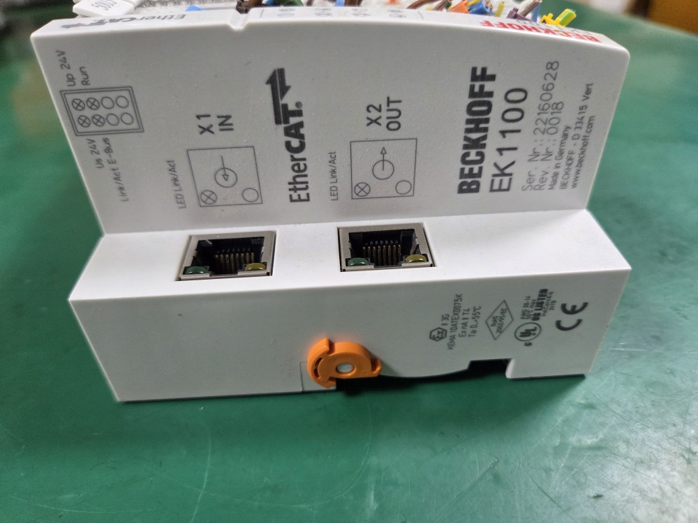 BECKHOFF PLC EK1100  EL9184+EL1809+EL2809+EL6001+EL3151(중고)