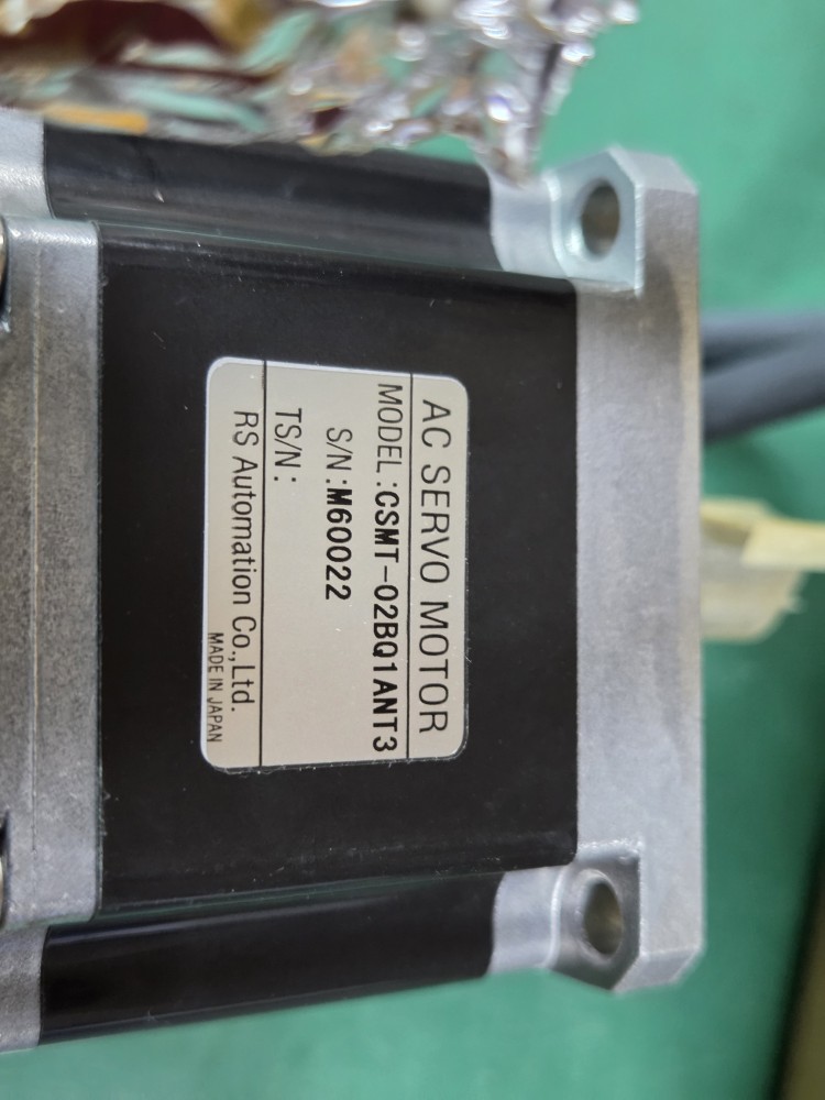 (A급-미사용품) AC SERVO MOTOR CSMT-02BQ1ANT3 서보모타