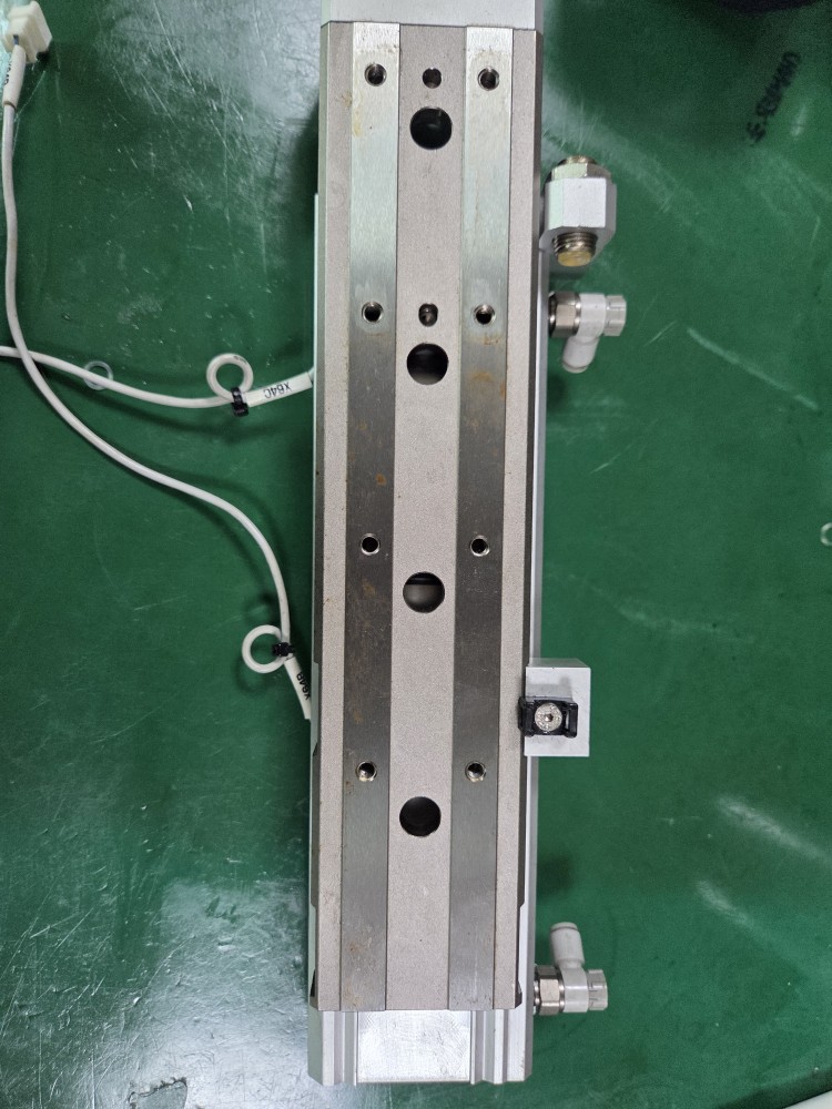 SMC AIR CYLINDER MXQ20-150 (중고) 테이블 슬라이드 실린더