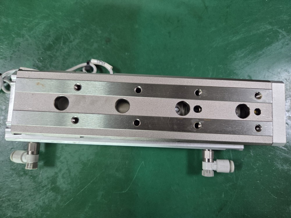 SMC SLIDE TABLE CYLINDER MXQ16-100 (중고)슬라이드 테이블 실린더