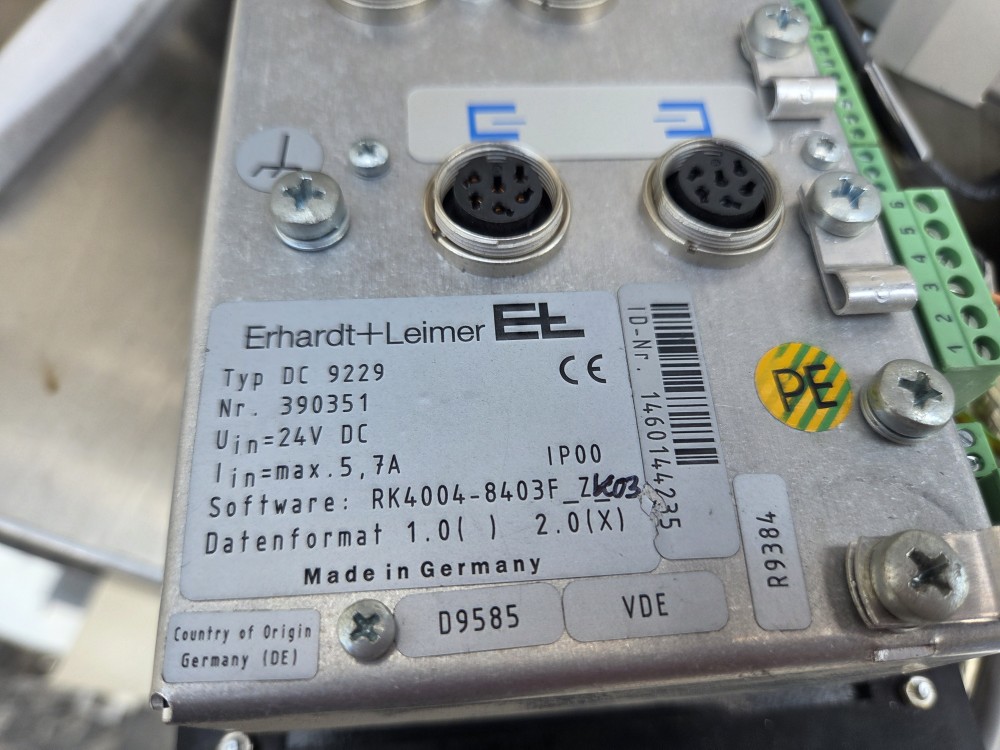ERHARDT+LEIMER FX-4260 + DC-9229 (중고)