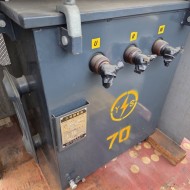영서종합전기 삼상 유입식변압기 70KVA (중고)