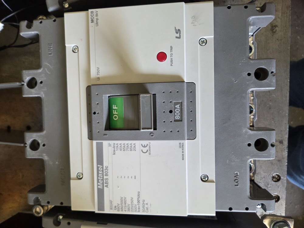 LS 배선용차단기 ABS803C 800A (중고)