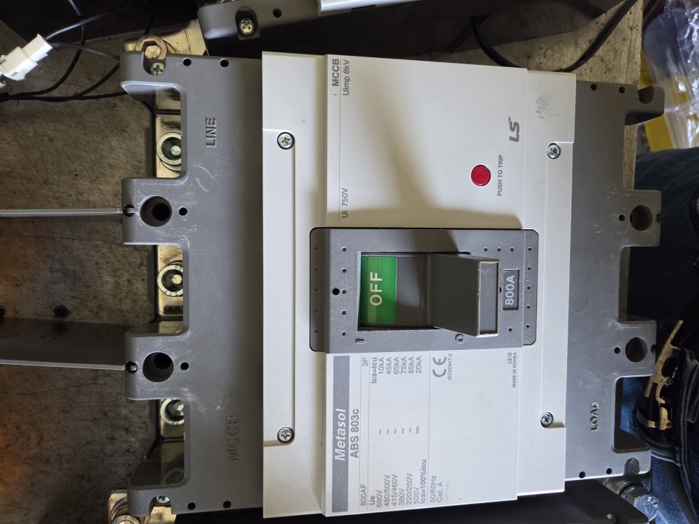 LS 배선용차단기 ABS803C 800A (중고)
