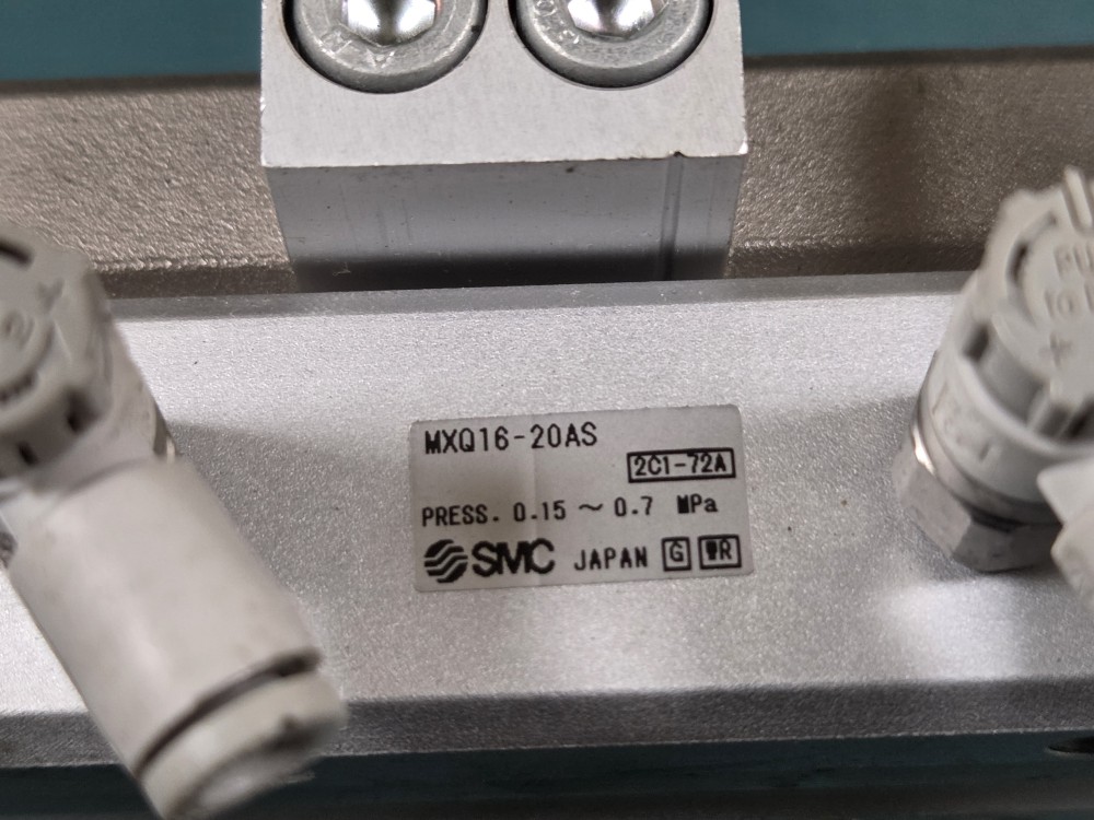 SMC SLIDE CYLINDER MXQ16-20AS (중고) 슬라이드 실린더