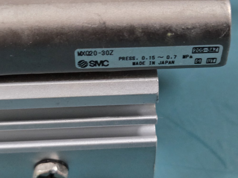 SMC SLIDE CYLINDER MXQ20-30Z (중고) 슬라이드 실린더