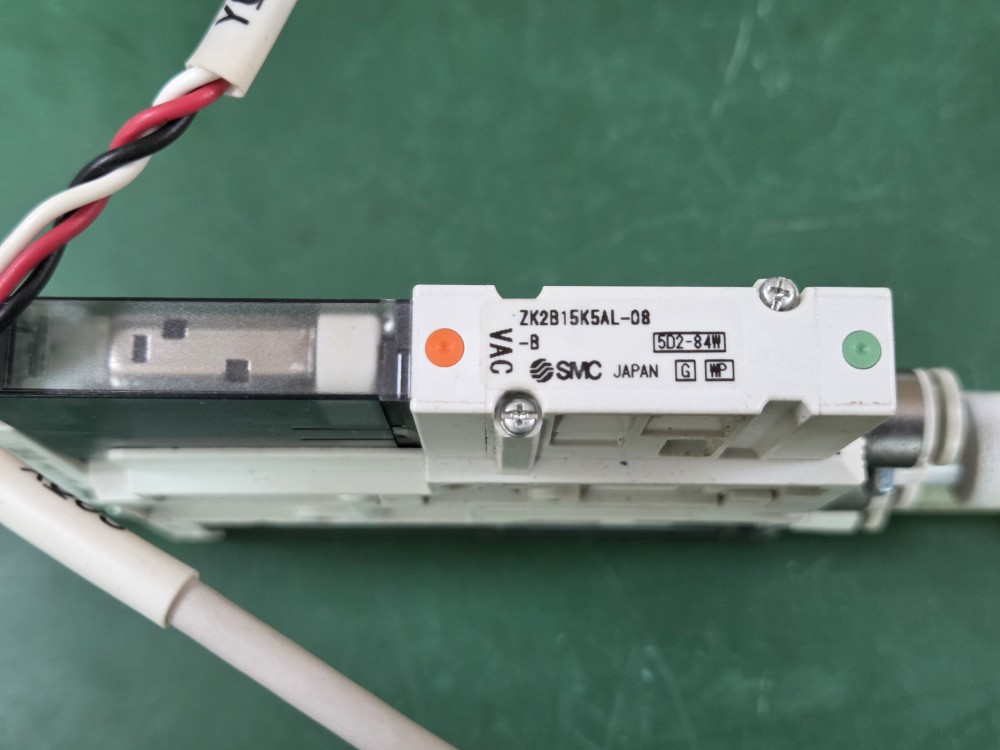 SMC VACUUM VALVE ZK2B15K5AL-08 ZK2-ZSEA-A (중고) 진공밸브