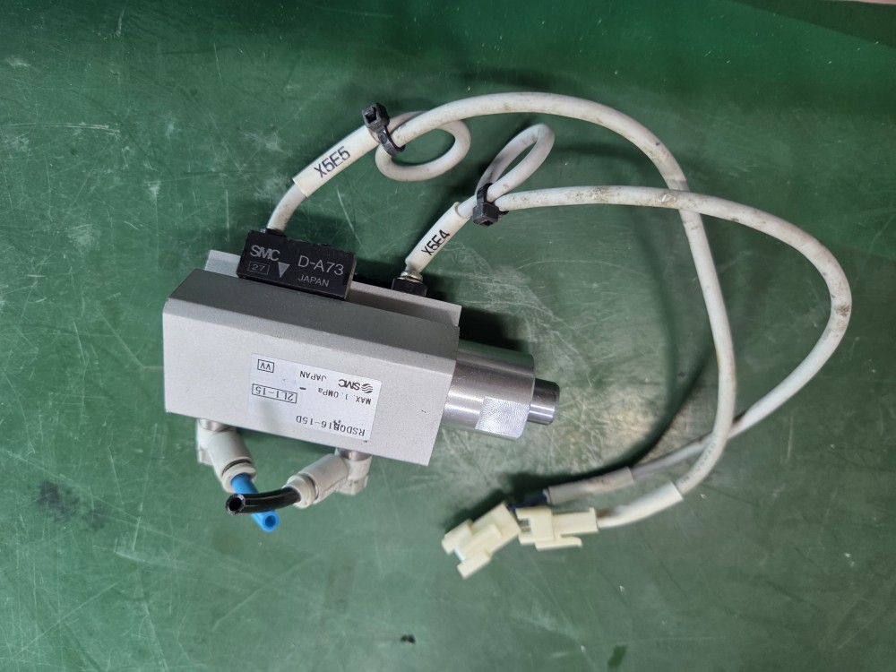 SMC STOPPER CYLINDER RSDQA16-15D (중고) 스토퍼 실린더