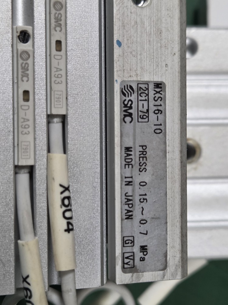 SMC SLIDE CYLINDER MXS16-10 (중고) 슬라이드 실린더