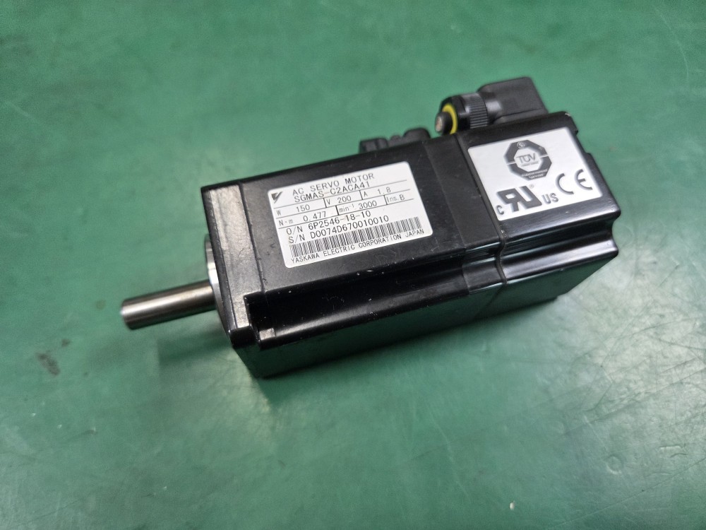 YASKAWA SERVO MOTOR SGMAS-C2ACA41 (150W 중고) 서보모타