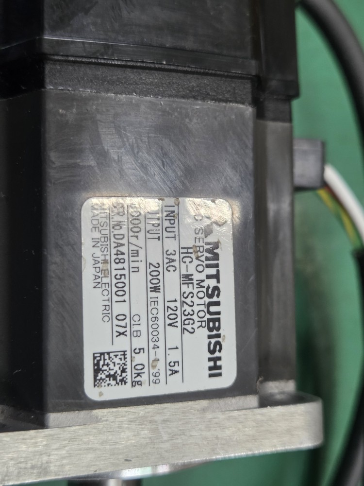 MITSUBISHI SERVO MOTOR HC-MFS23G2 (중고) 서보모타