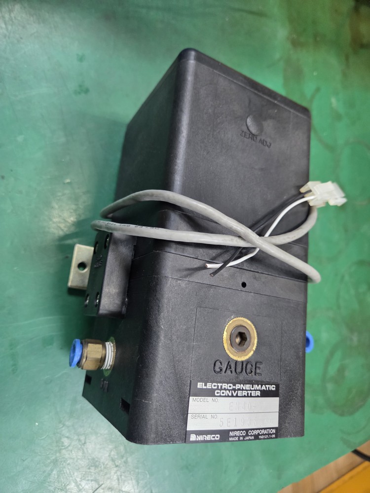 NIRECO CONVERTER EN40-1A (중고) 전-공 변환기