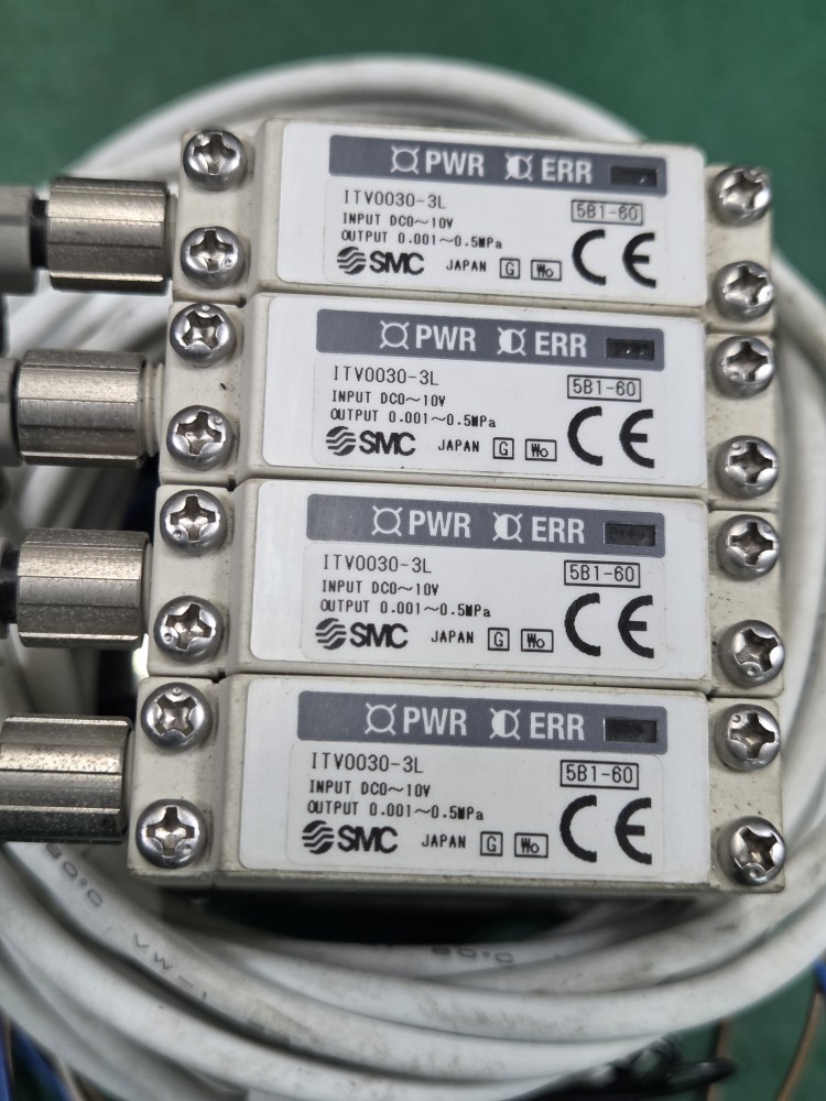 SMC VACUUM VALVE ITV0030-3L (4EA-중고)