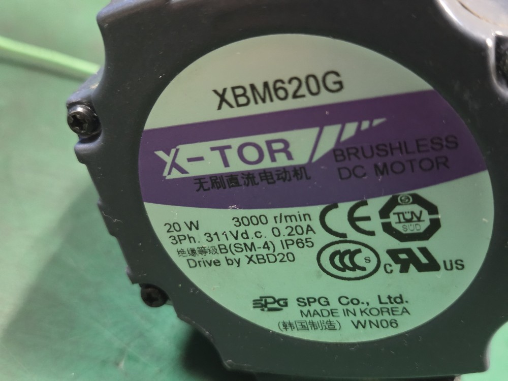 SPG DC MOTOR XBM620G+XTG6100K (중고)