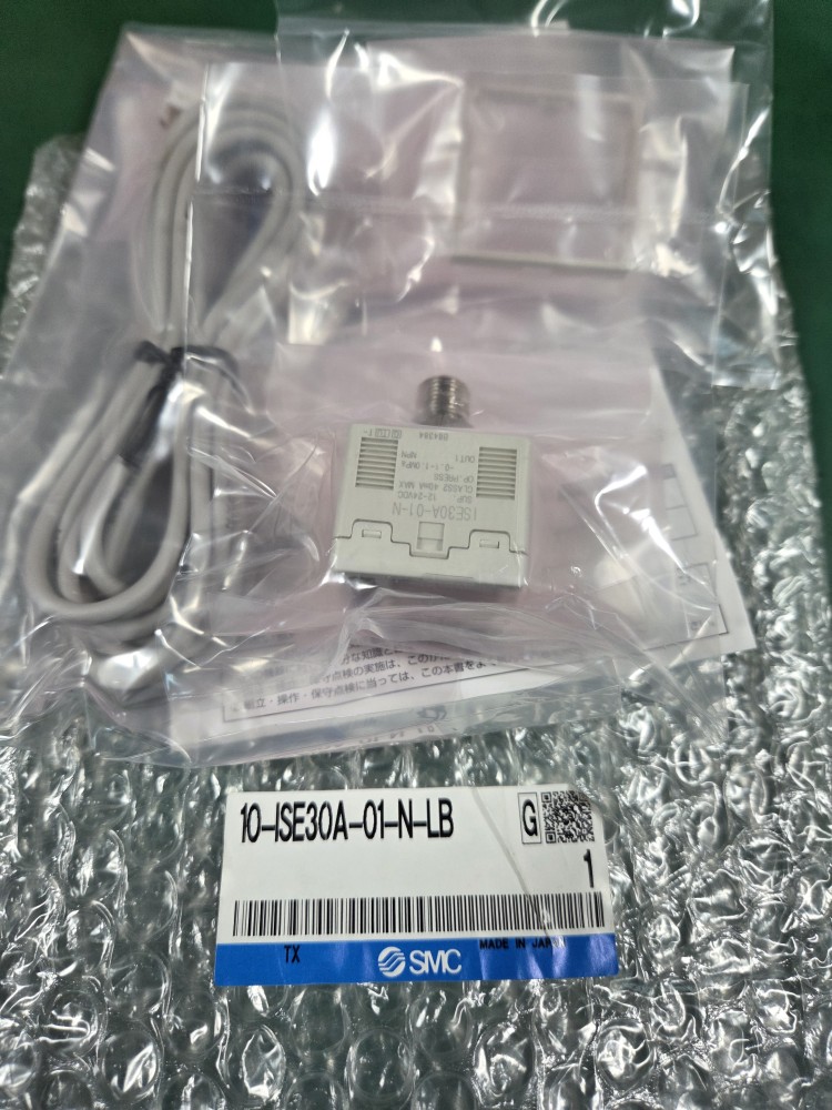 (A급-미사용품) 압력게이지 10-ISE30A-01-N-LB, ISE30A-01-N