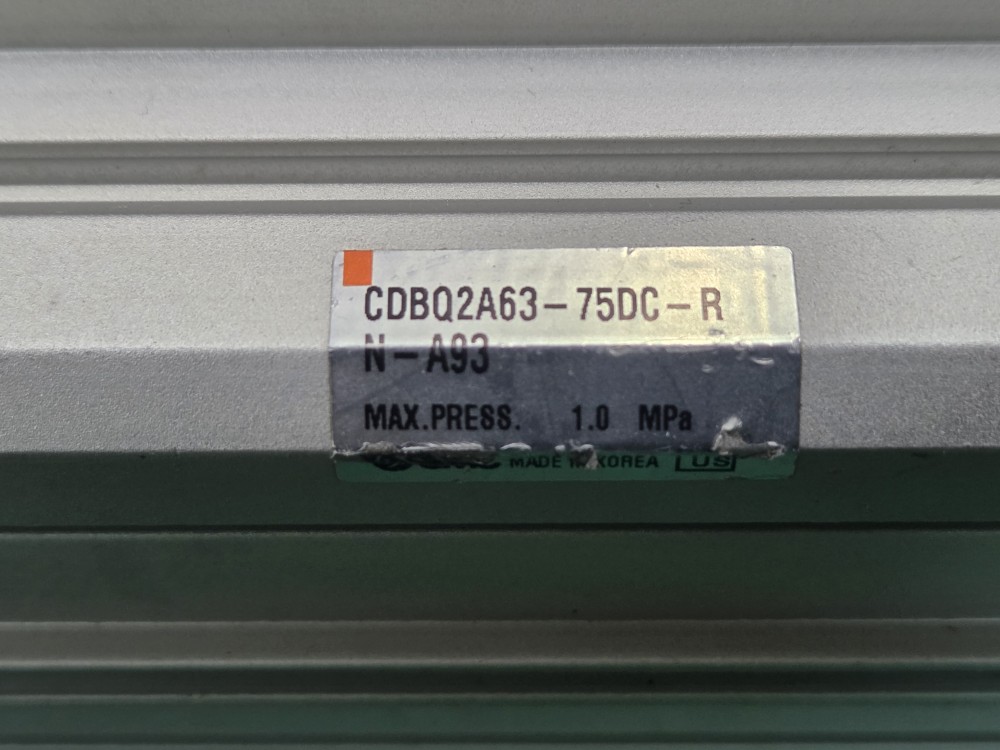 SMC AIR CYLINDER CDBQ2A63-75DC-RN (중고)