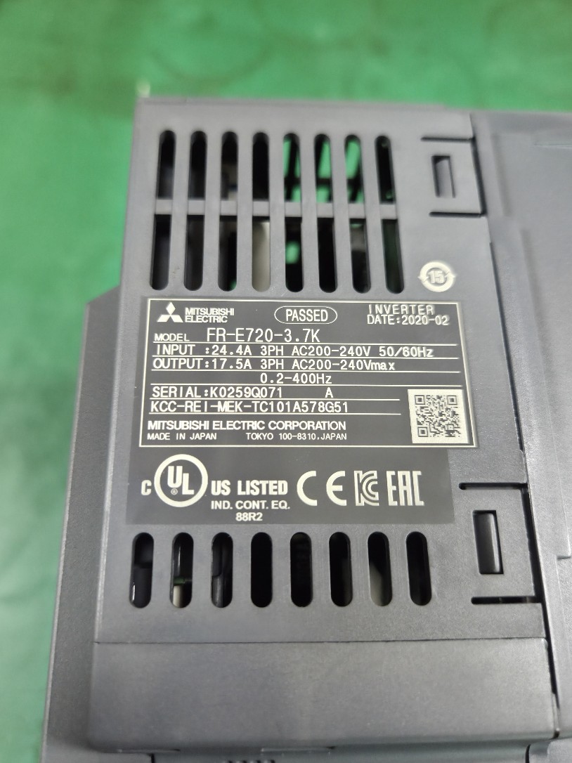 INVERTER FR-E720-3.7K (중고) 미츠비씨 인버터